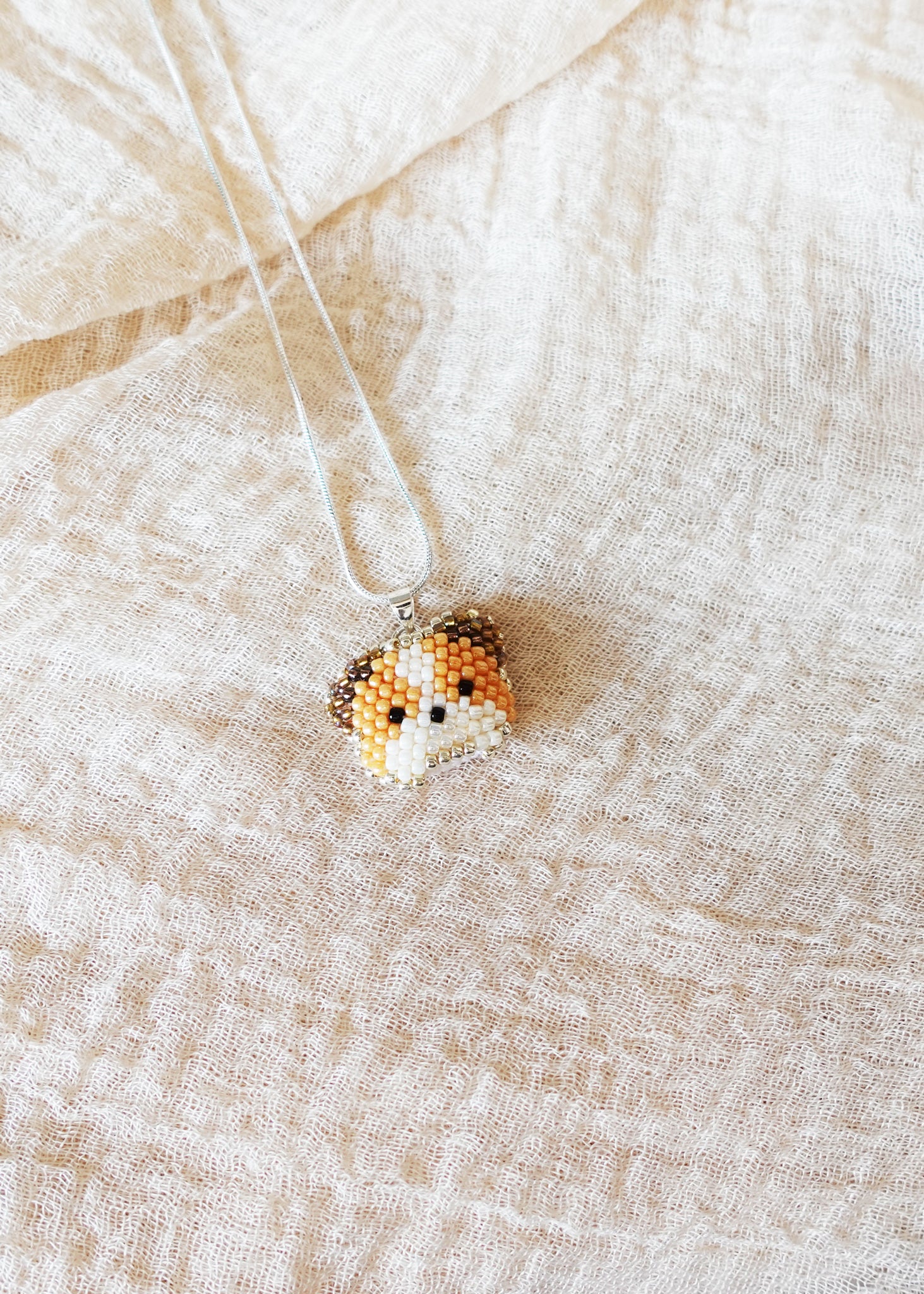 Bulldog Necklace Left