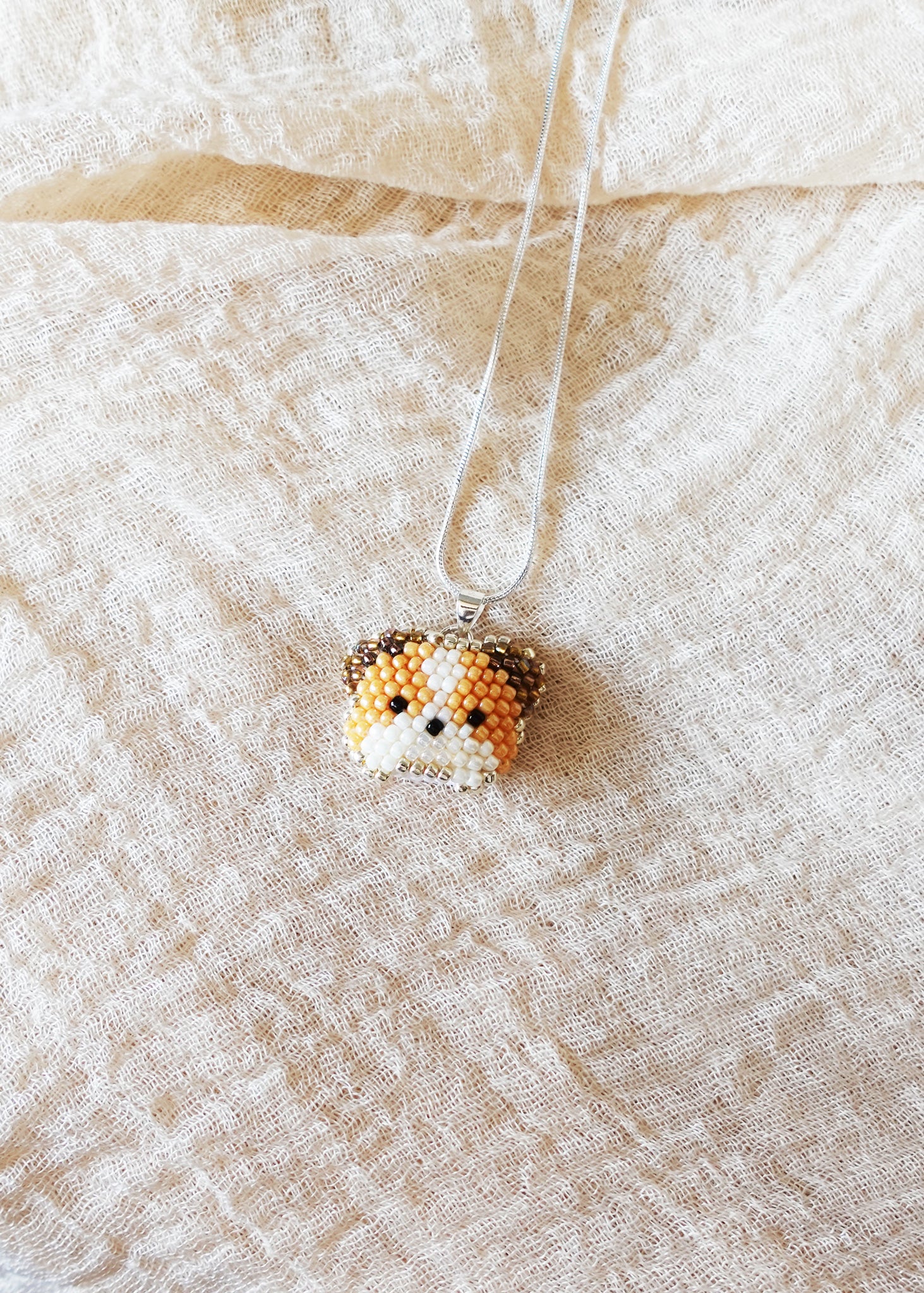 Bulldog Necklace Right