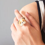 Bulldog Ring Model Close