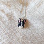 Bunny Necklace in Black Right