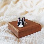 Bunny Ring in Black Display Right