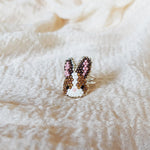 Bunny Ring in Brown Front