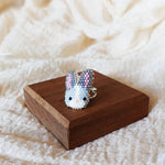 Bunny Ring in Grey Display Right