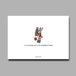 Bunny Christmas Card