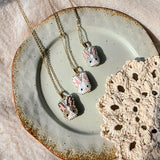 Bunny necklaces group left
