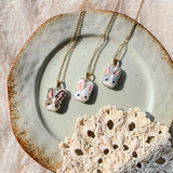 Bunny necklaces group right