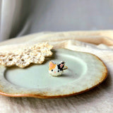 Calico cat ring front