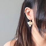 Pearl Jewelry Earrings Camellia Clo Snowball Dangle