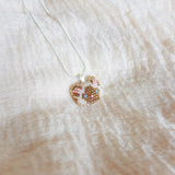 Colorpoint Cat Necklace in Chocolate Left