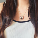Colorpoint Cat Necklace in Seal Model