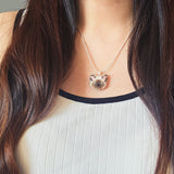 Colorpoint Cat Necklace in Seal Model