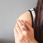 Colorpoint Cat Ring in Chocolate Model