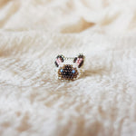 Colorpoint Cat Ring in Seal Front