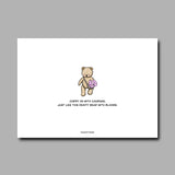 Dainty Bear Encouragement Card