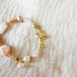 Dawn Serenade Bracelet in Blush Pink Clasp