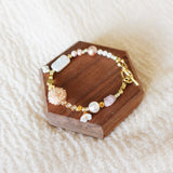 Dawn Serenade Bracelet in Blush Pink Display Top Front
