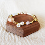 Dawn Serenade Bracelet in Blush Pink Flower