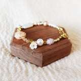 Dawn Serenade Bracelet in Blush Pink Flower