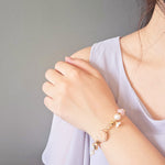 Dawn Serenade Bracelet in Blush Pink Model