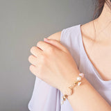 Dawn Serenade Bracelet in Blush Pink Model