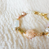 Dawn Serenade Bracelet in Blush Pink Pearl