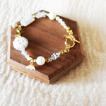 Dawn Serenade Bracelet in Cloud White Quartz