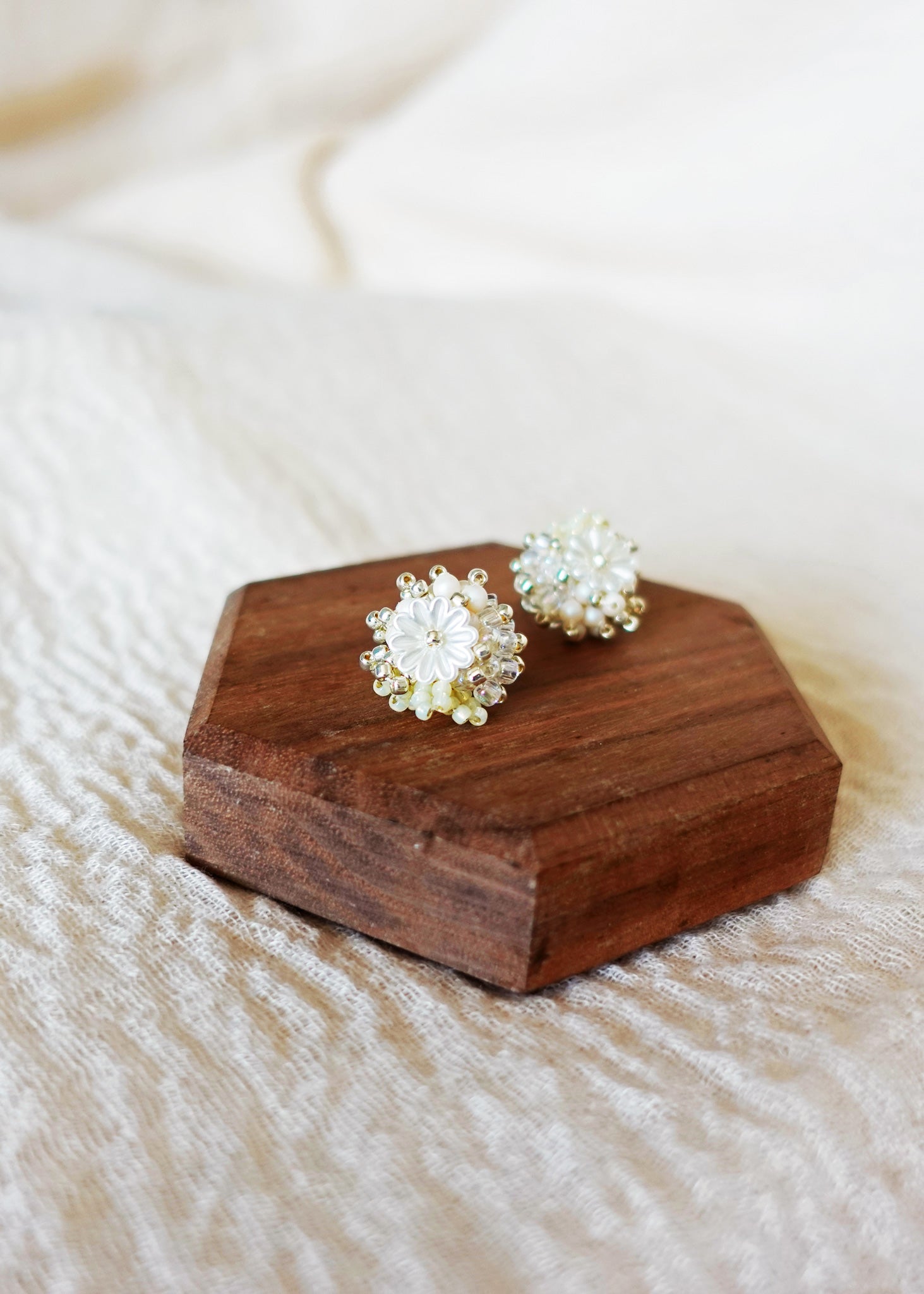 Dianelle Earrings in Yellow Front