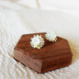 Dianelle Earrings in Yellow Left