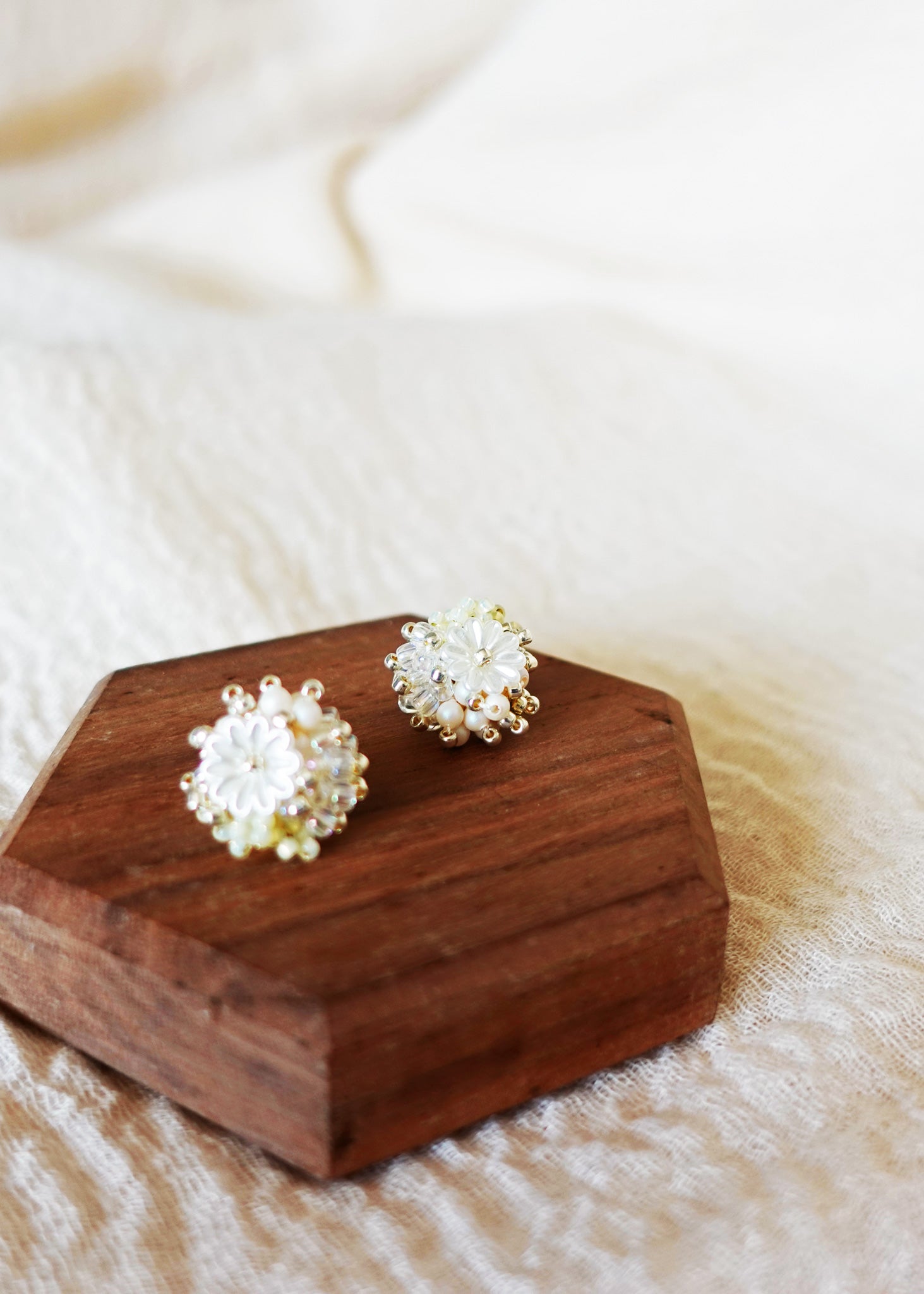 Dianelle Earrings in Yellow Side