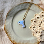 Dolphin necklace right
