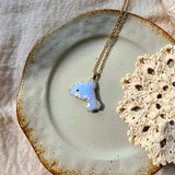 Dolphin necklace right