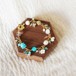 Faerie Bloom Bracelet in Ocean Blue Top