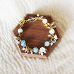 Faerie Bloom Bracelet in Sky Blue Top