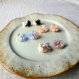 Fleur d'Or Stud Earrings Group