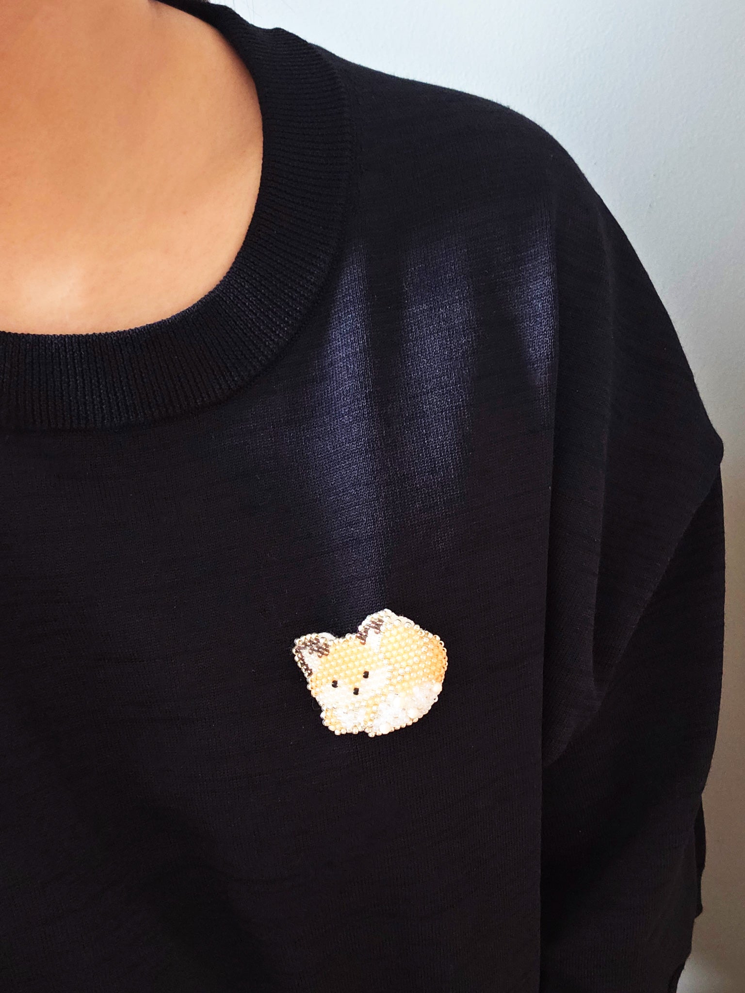 Fox Loaf Brooch Pin Model