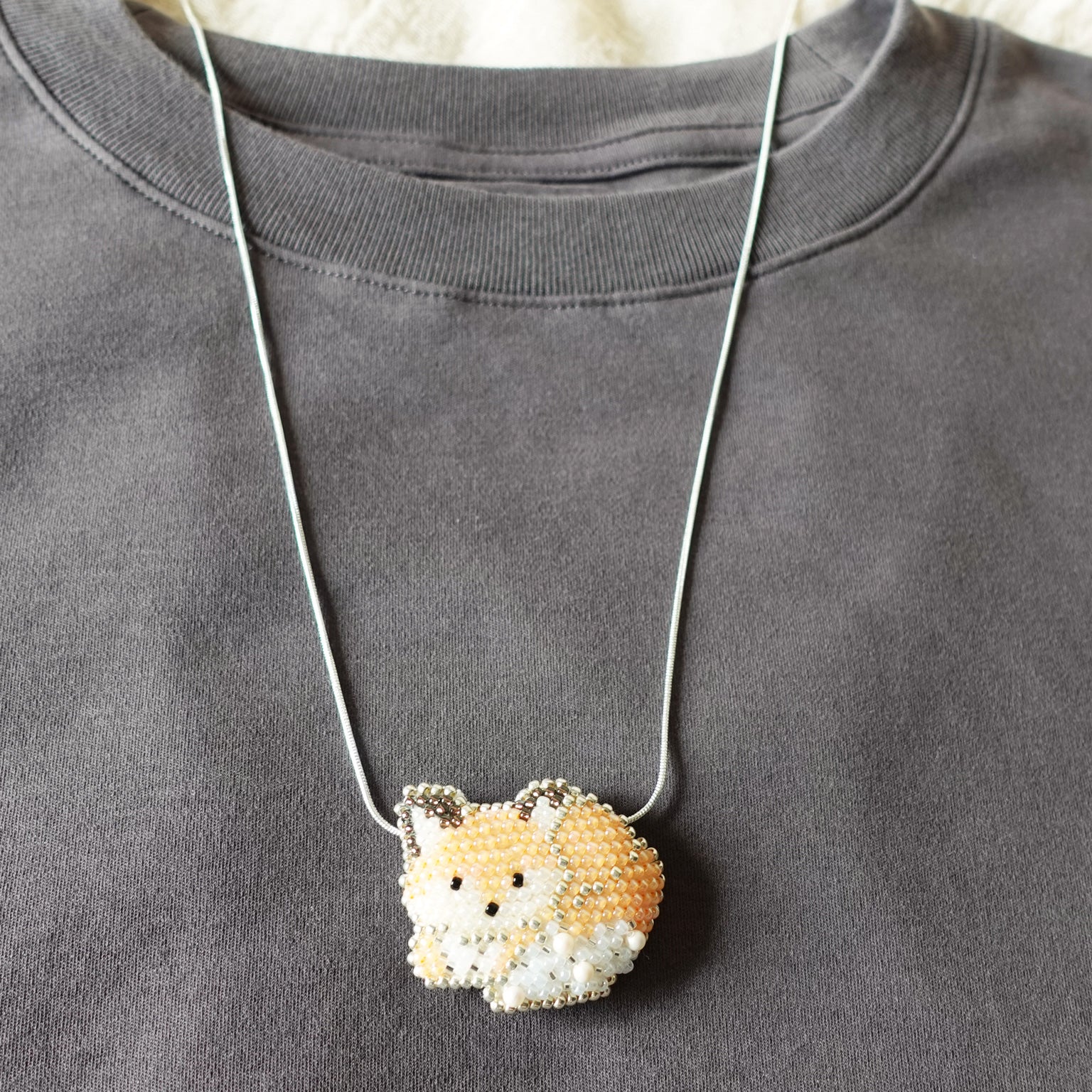 Fox Loaf Necklace Shirt Front