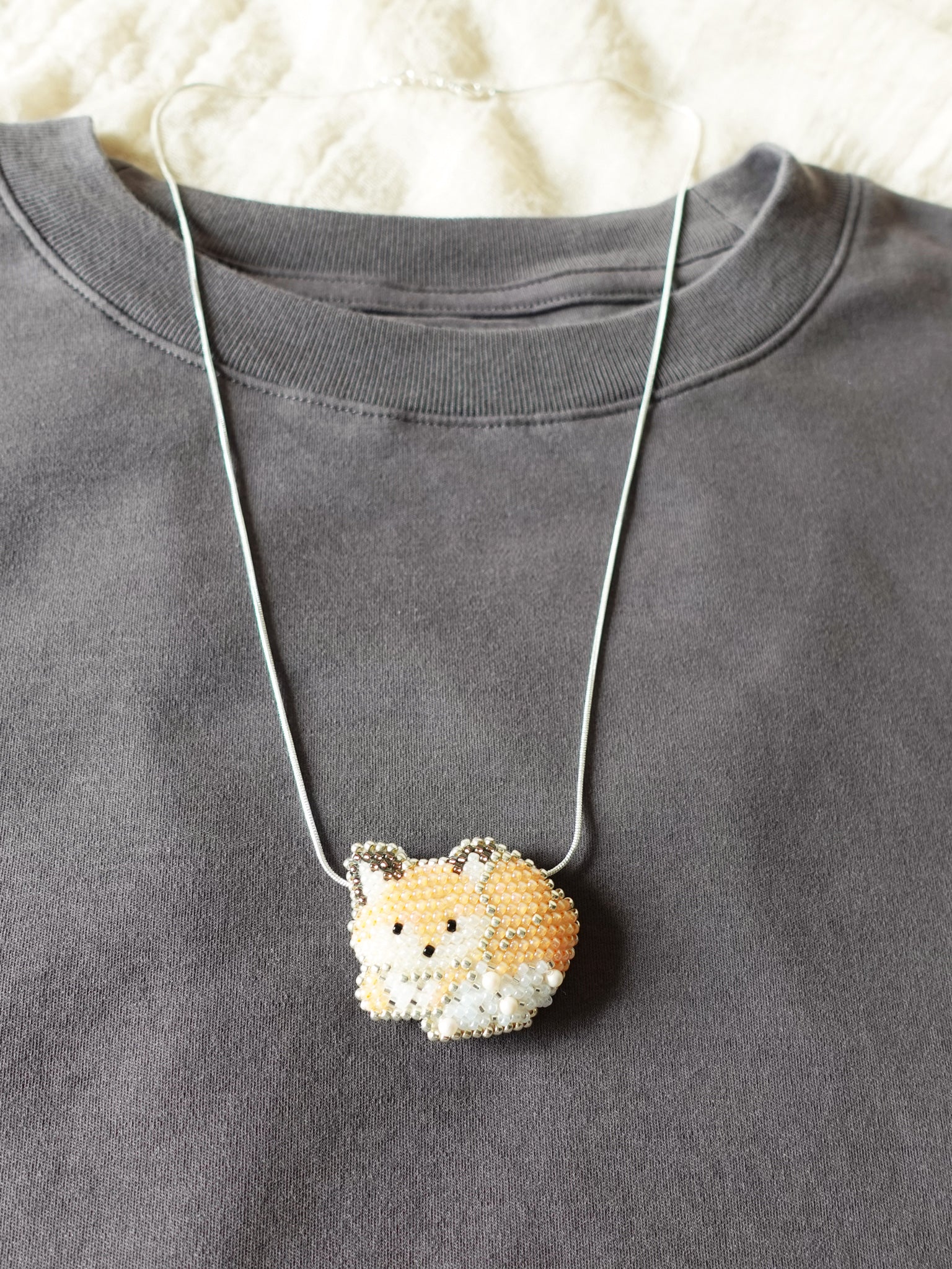 Fox Loaf Necklace Shirt Front