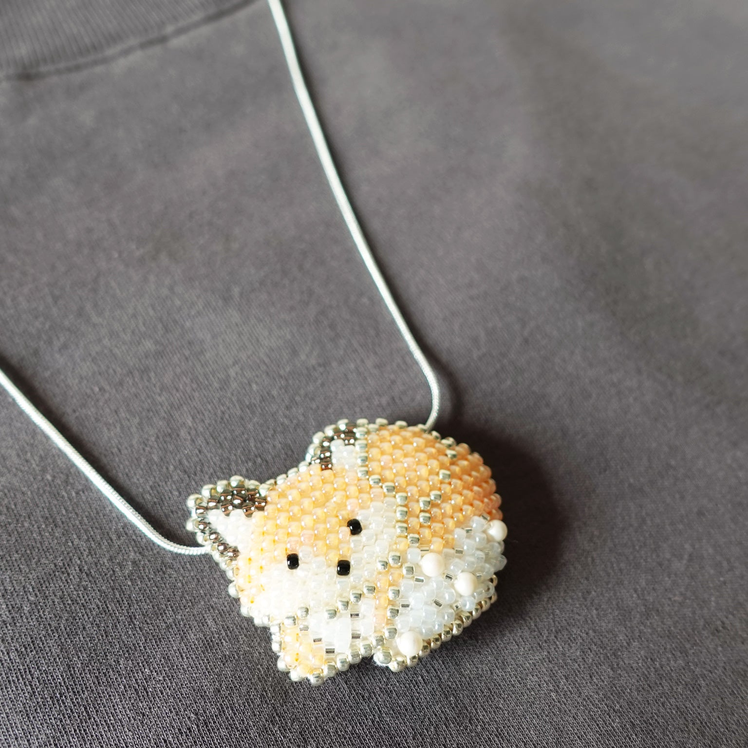 Fox Loaf Necklace Shirt Side