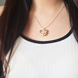 Fox Pendant Necklace Model