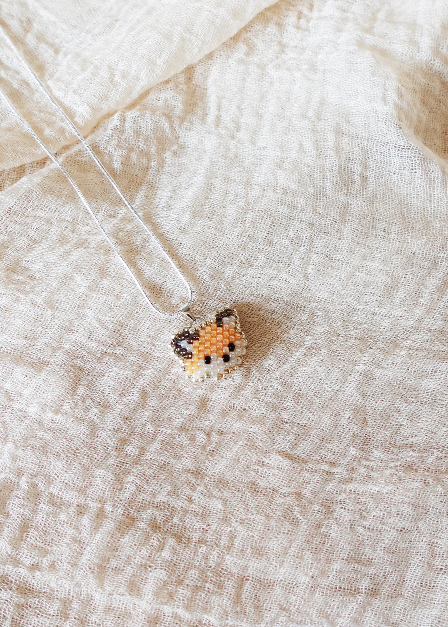 Fox Pendant Necklace Top