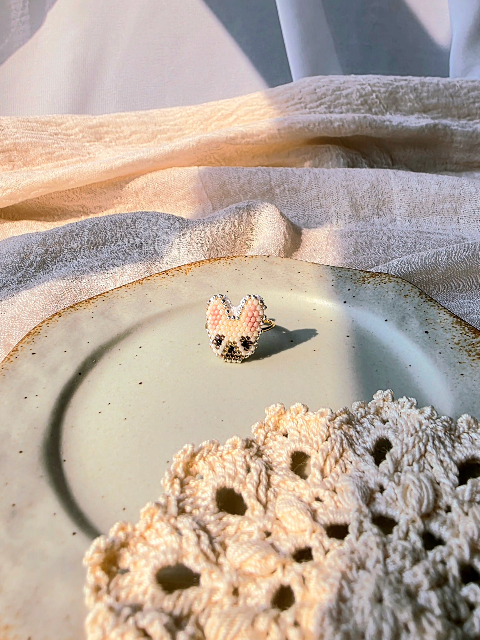 French bulldog ring front