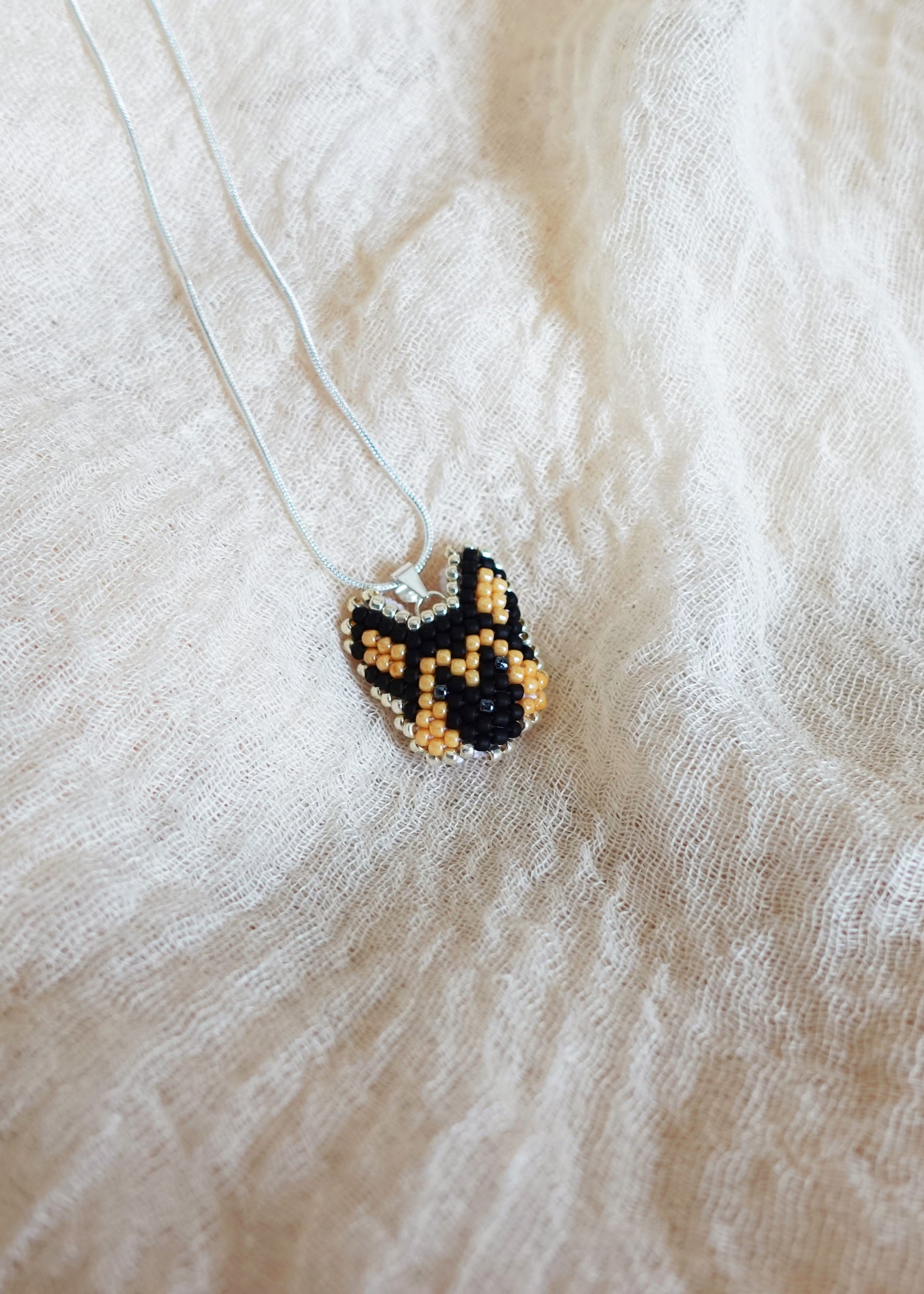 German Shepherd Necklace Left