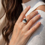 Husky ring on model