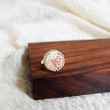 Kaylee Ring in Blush Pink Display Front