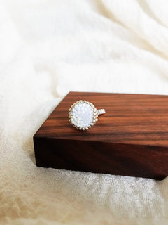 Kaylee Ring in Cloud White Display Right