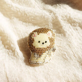 Lion Brooch Pin Right