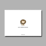 Lion Birthday Card