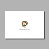 Lion Birthday Card