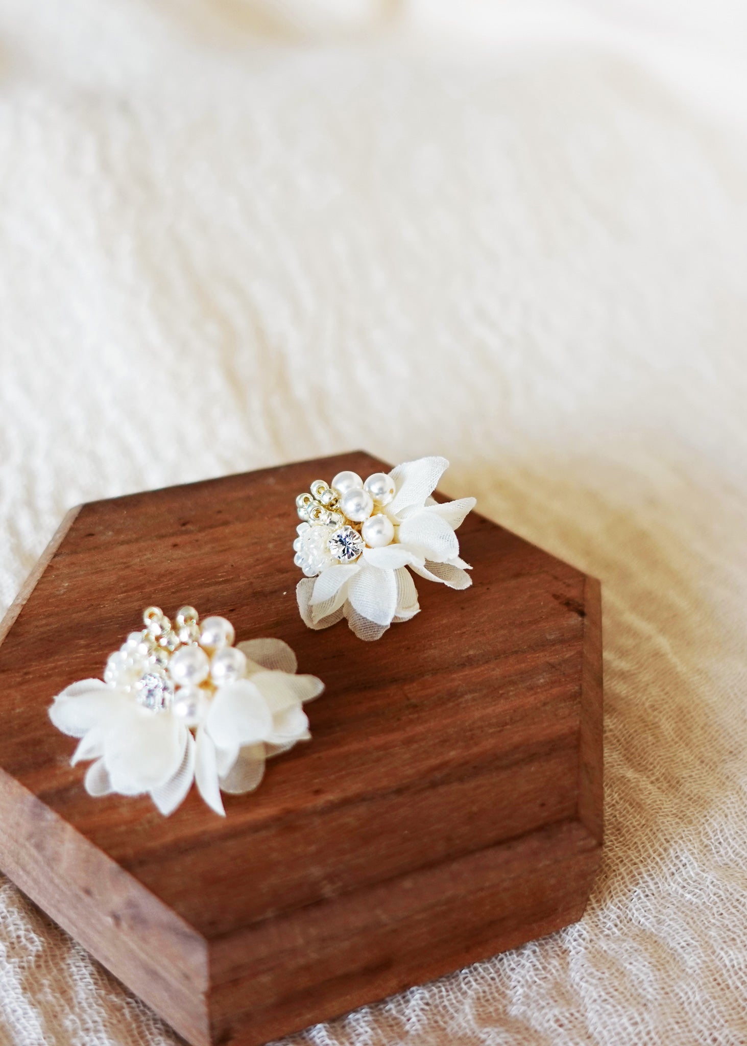 Lumina Fleur II Earrings Right Close