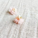 Luna Bloom Stud Earrings in Pink Right Front
